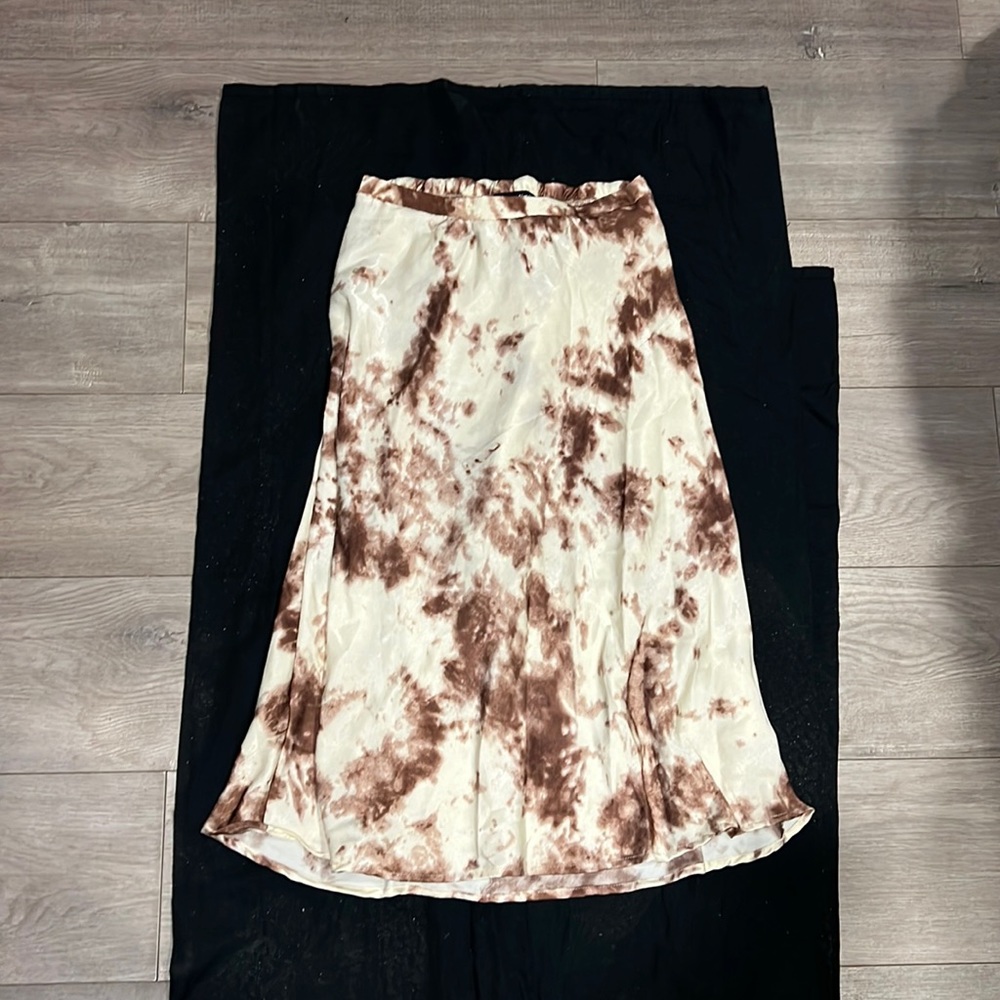 Silk skirt